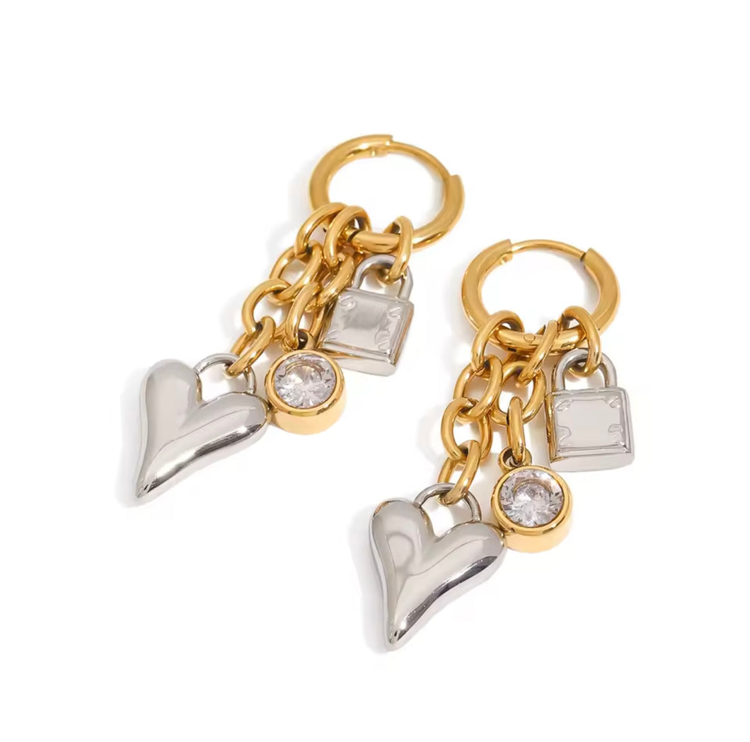 MIXED METAL HEART
