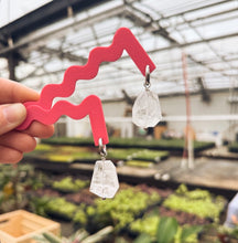 Load image into Gallery viewer, CLEAR QUARTZ HUGGIE
