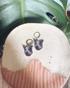 CUSTOM PET DANGLE EARRINGS